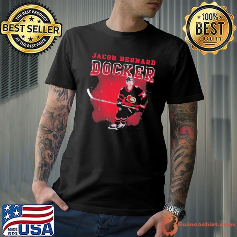 Jacob Bernard Docker Canadian professional ice hockey defenceman Ottawa Senators Shirt
