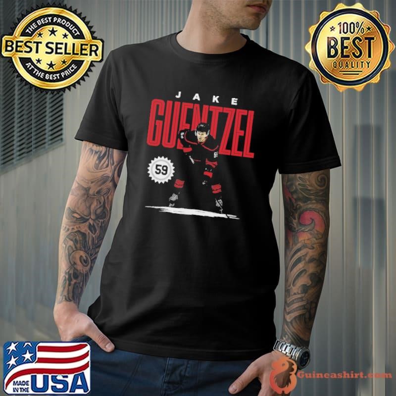 Jake Guentzel American professional ice hockey left winger Carolina Hurricanes Card Shirt