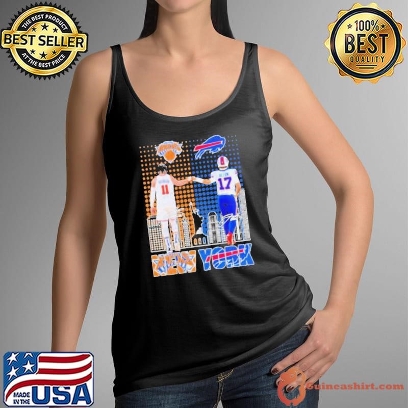 Jalen Brunson New York Knicks And Josh Allen Buffalo Bills Shirt