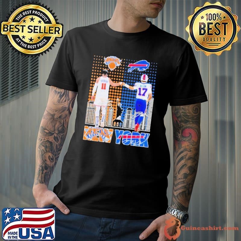 Jalen Brunson New York Knicks And Josh Allen Buffalo Bills Unisex