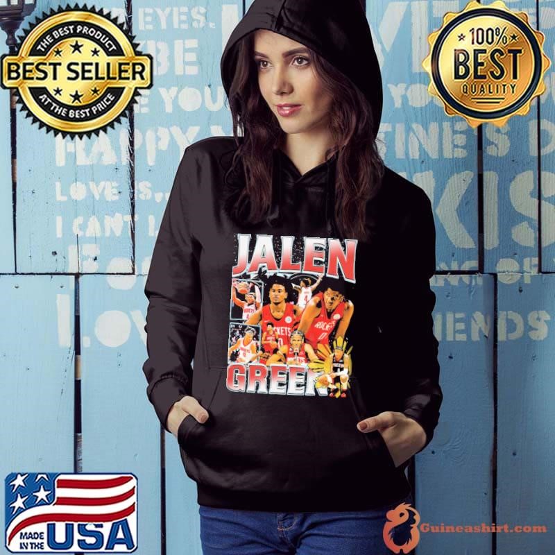 Jalen Green Vintage American professional basketball player for Houston Rockets Hoodie