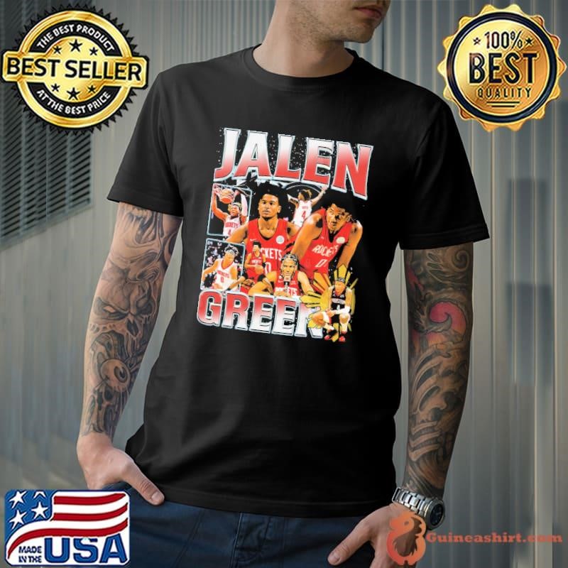 Jalen Green Vintage American professional basketball player for Houston Rockets Unisex