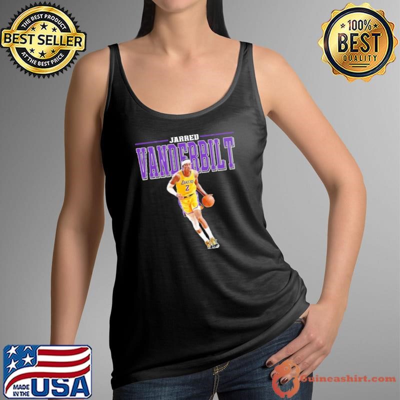 Jarred Vanderbilt American professional basketball player Los Angeles Lakers Tank Top
