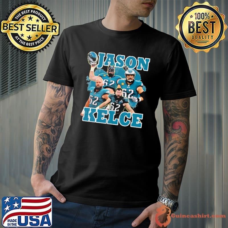 Jason Kelce American former football center Retro Collage Unisex