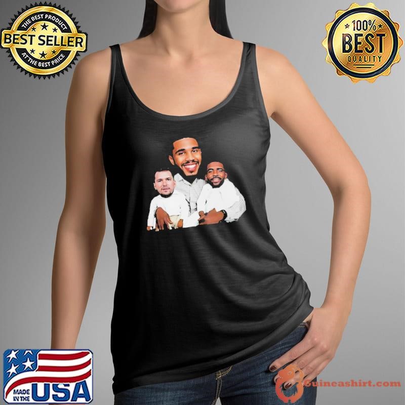 Jayson Tatum With Adopted Sons Kyrie Irving And Luka Doncic Tank Top