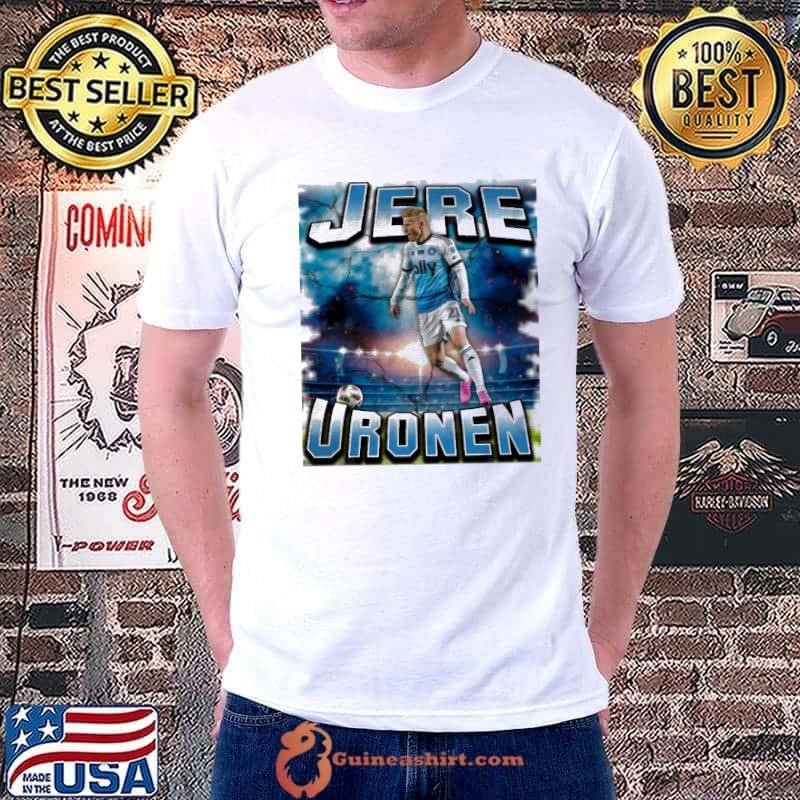 Jere Uronen Finnish professional soccer player Charlotte FC T-Shirt
