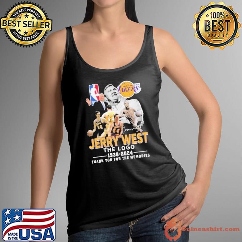Jerry West The Logo 1938-2024 Thank You For The Memories Shirt