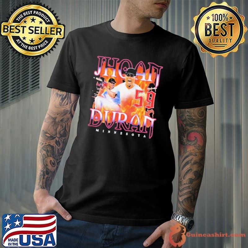 Jhoan Duran Flame Thrower Minnesota Twins Shirt