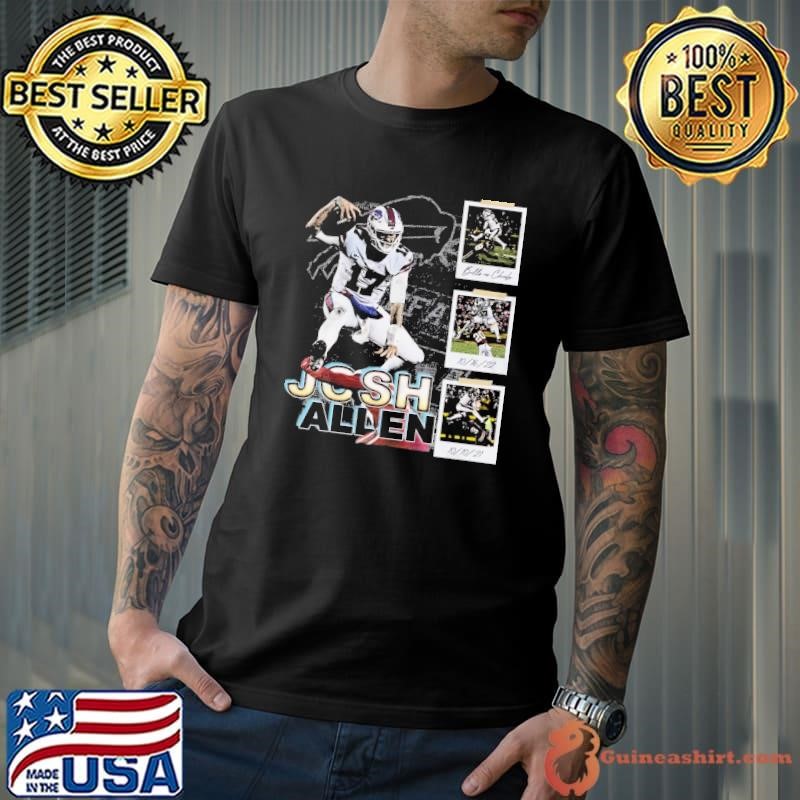 Josh Allen American football quarterback Vintage Bootleg Shirt