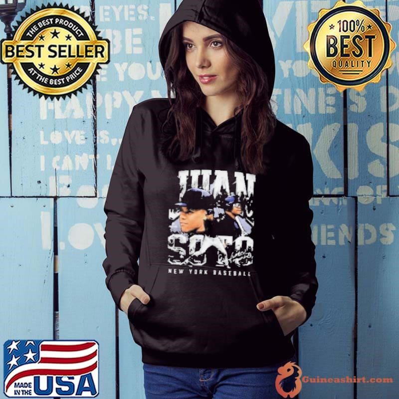 Juan Soto New York Yankees Vintage signature Hoodie