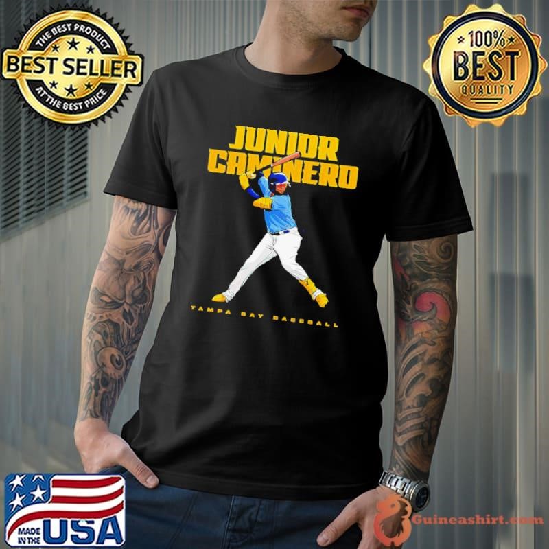 Junior Caminero Tampa Bay baseball shirt