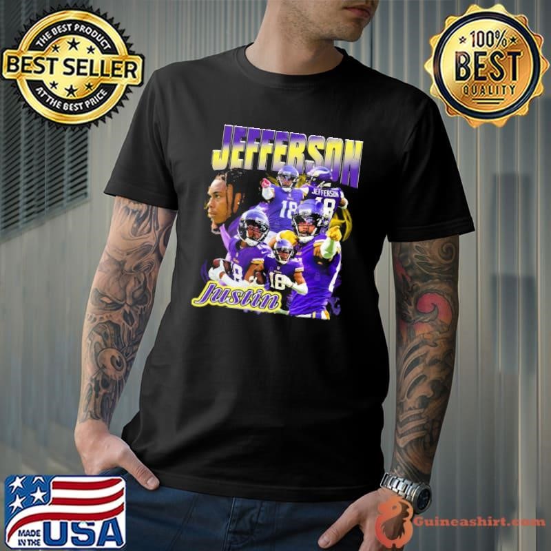 Justin Jefferson American football wide receiver Collage Unisex