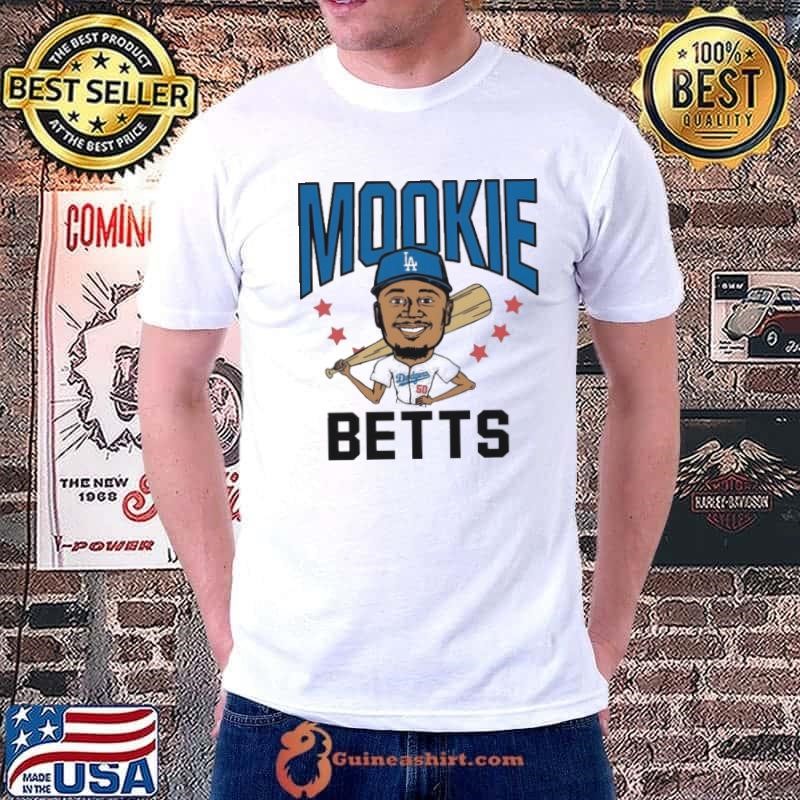 LA Dodgers Mookie Betts cartoon shirt