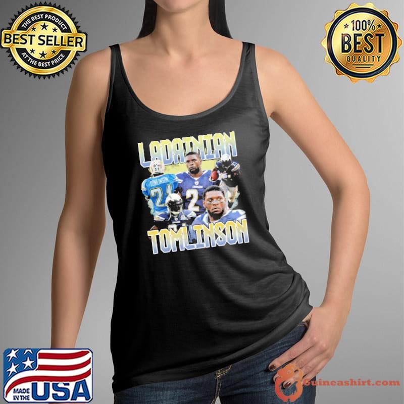 Ladainian Tomlinson American former football running back Retro Collage Shirt