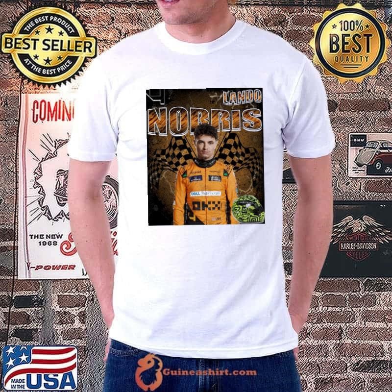 Lando Norris British and Belgian racing driver currently competing in Formula One Shirt