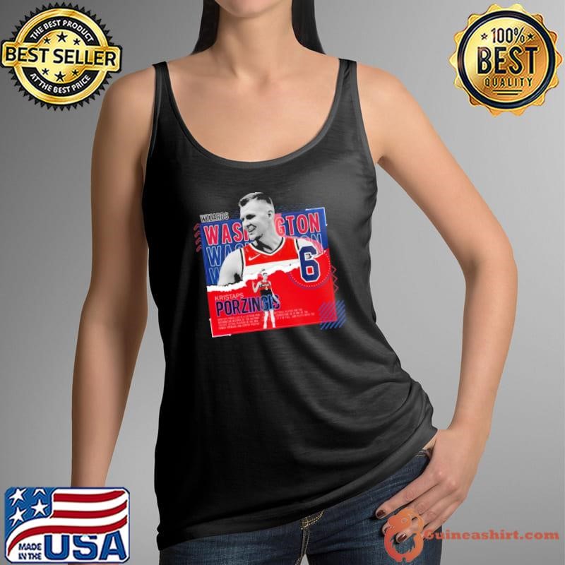 Latvian professional basketball player kristaps porzingis basketball T-Shirt