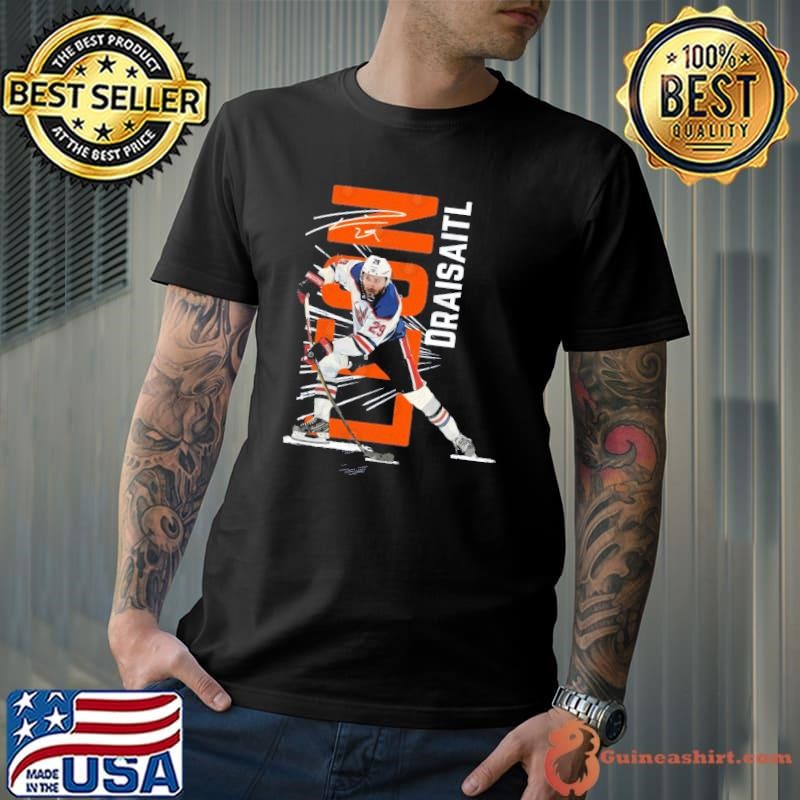 Leon Draisaitl #29 Cartoon ice hockey Edmonton Shirt