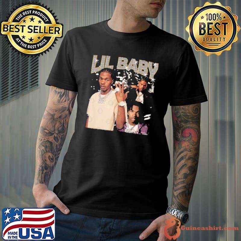 Lil Baby American rapper from Atlanta Georgia Retro Bootleg Unisex
