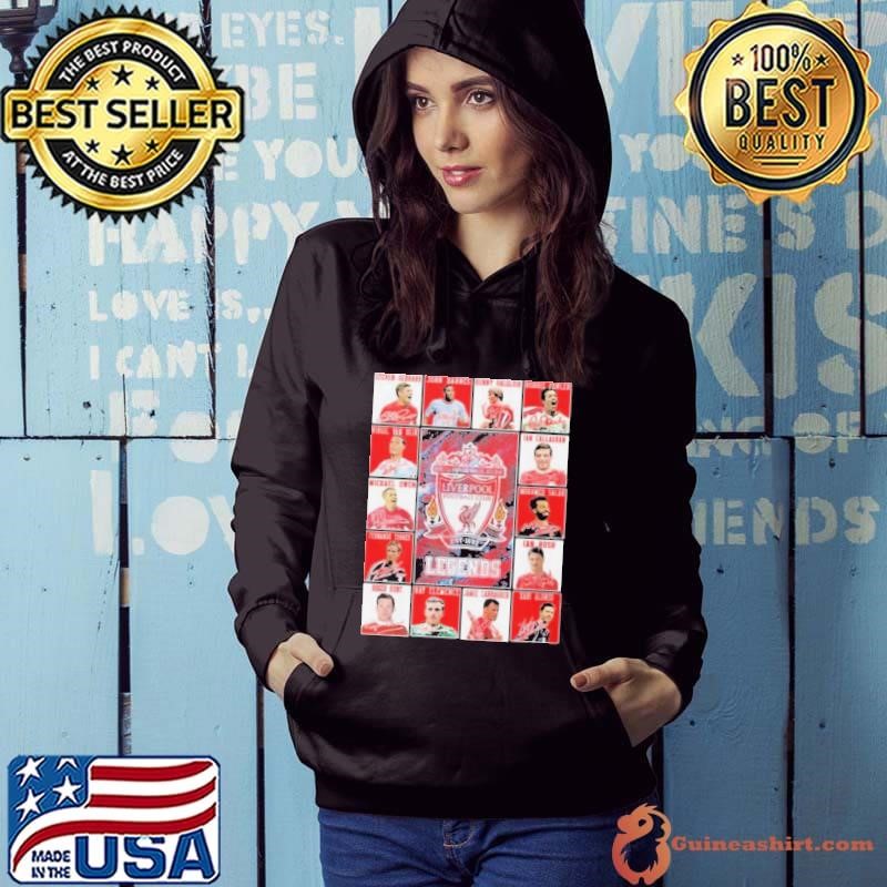 Liverpool Football Club Legends Signatures Hoodie