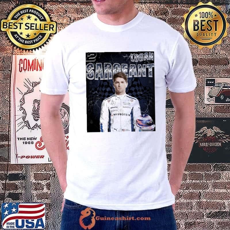Logan Sargeant American racing driver who competes Formula One Shirt