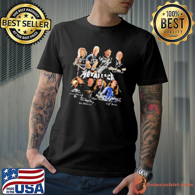 Metallica M72 World Tour 2024 Graphics Design Signatures Unisex