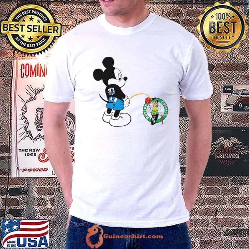 Mickey Dallas Mavericks Piss On Boston Celtics shirt