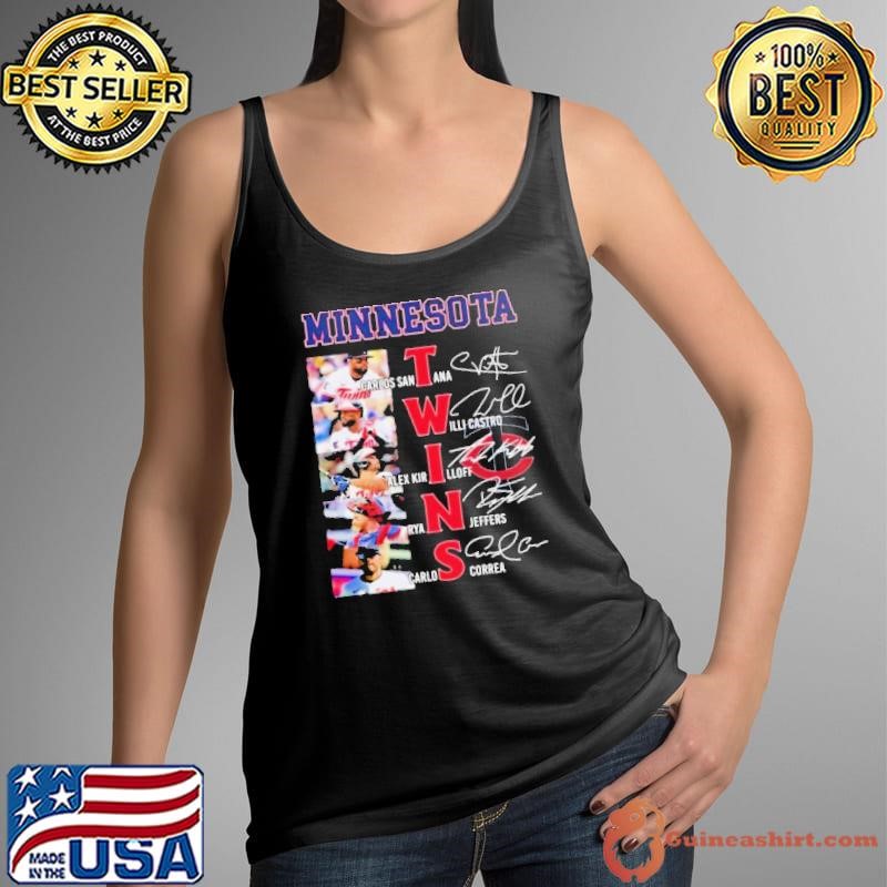Minnesota Twins Players 2024 Santana Castro Kirilloff Jeffers Correa Tank Top