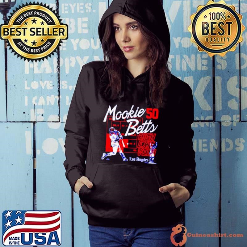 Mookie Betts High Exit Velocity Los Angeles MLBPA Hoodie