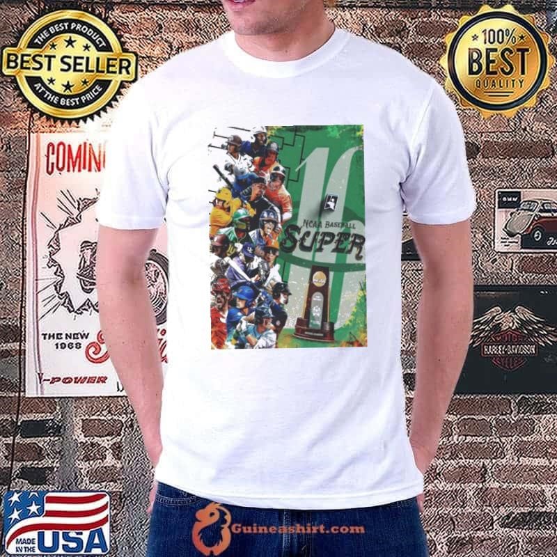 NCAA Baseball The Super 16 2024 Division 1 Road To Omaha Vintage T Shirt