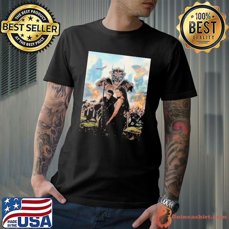 New Poster For Kingdom Of The Planet Of The Apes Shirt