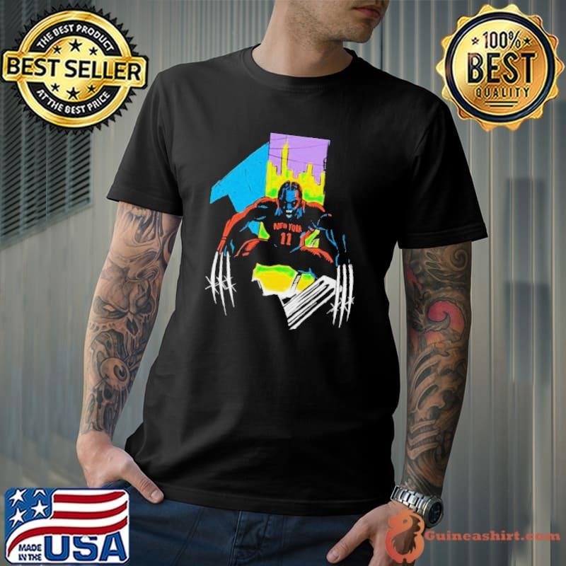 New York Knicks Jalen Brunson Wolverine shirt