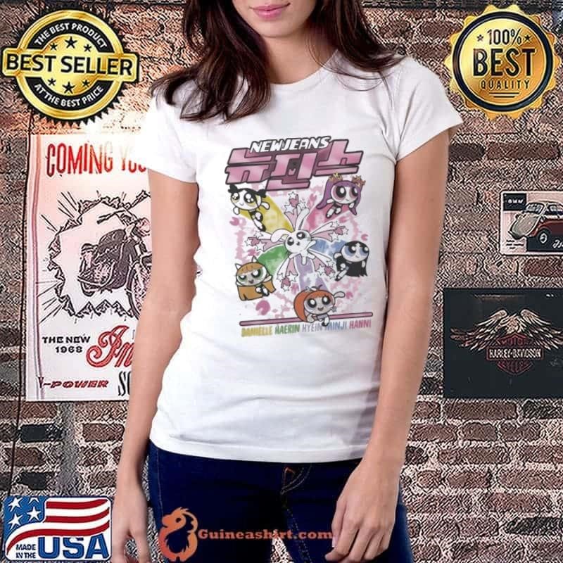 Newjeans Get Up Danielle Haerin Hyein Minji Hanni Shirt