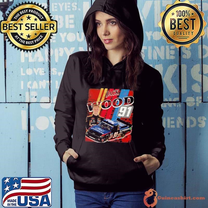 Nice JACK WOOD 91 American professional stock car racing driver Hoodie