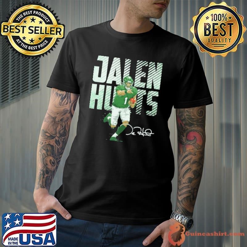 Official Jalen Hurts American football quarterback for the Philadelphia Eagles Bold Shirt