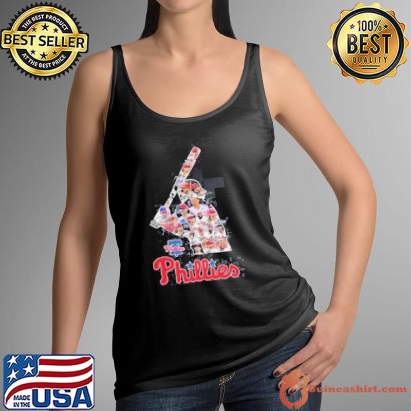 Philadelphia Phillies Baseball Players Ready To Play Signatures 2024 Tank Top