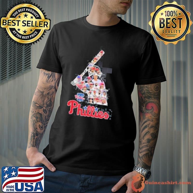 Philadelphia Phillies Baseball Players Ready To Play Signatures 2024 Shirt