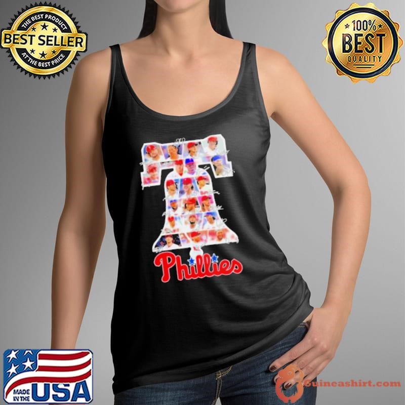 Philadelphia Phillies Team The Bell Signatures Tank Top