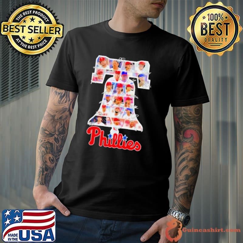 Philadelphia Phillies Team The Bell Signatures Shirt