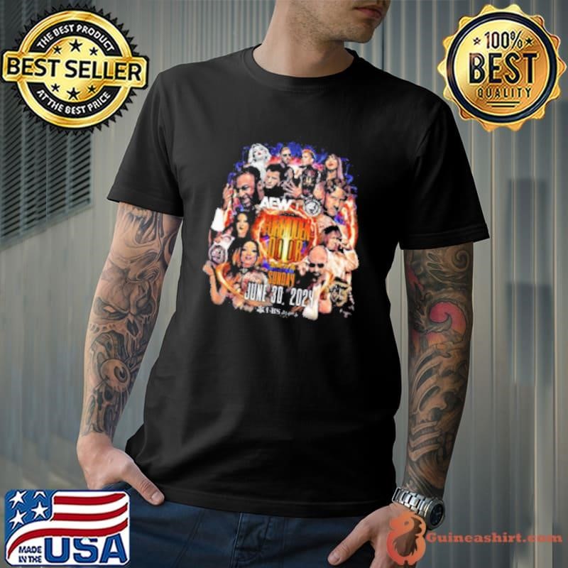 Poster Aew Forbidden Door 2024 Event Talent Shirt