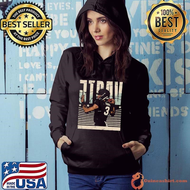 Premium Jordan Travis American football quarterback New York J Name Hoodie