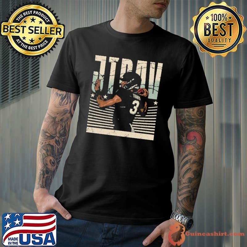 Premium Jordan Travis American football quarterback New York J Name Shirt