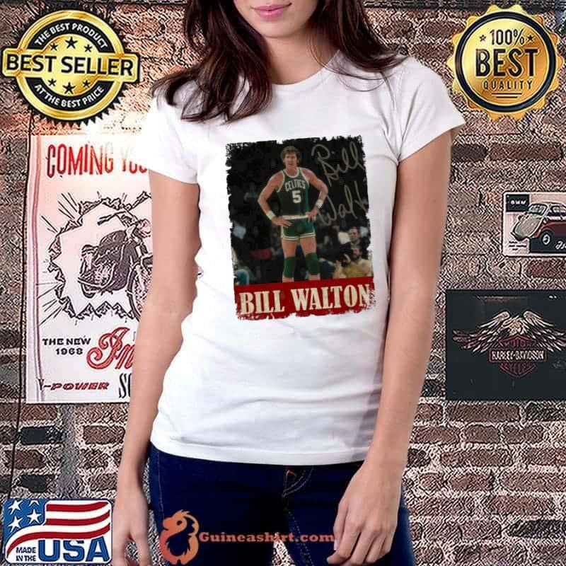 Retro Style Bill Walton American professional basketball player Ladiestee