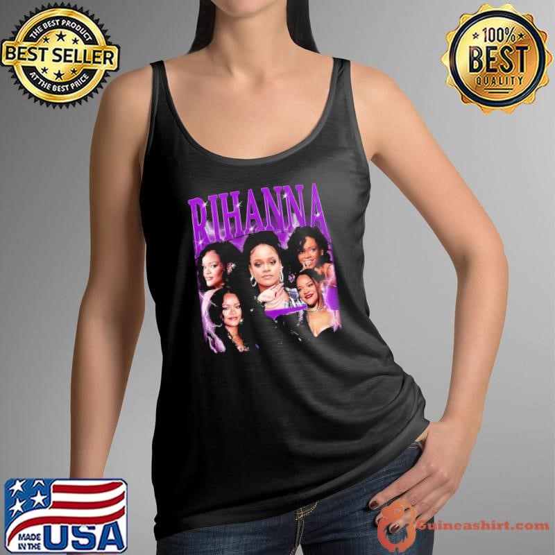 Rihanna Barbadian singer businesswoman and actress Collage Shirt