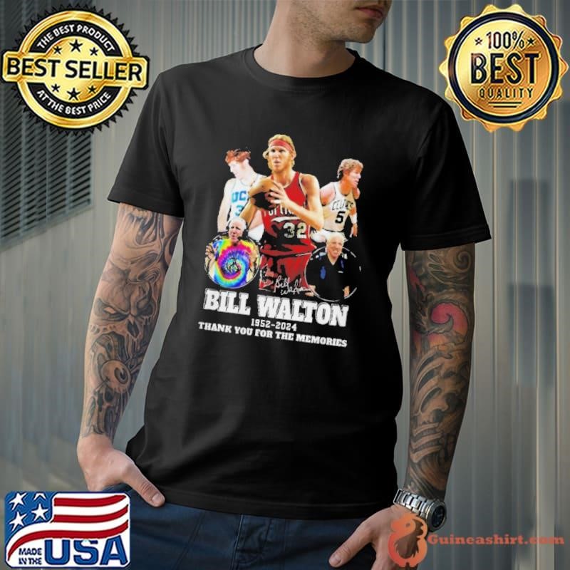 Rip Bill Walton 1952-2024 Thank You For The Memories Signature Unisex