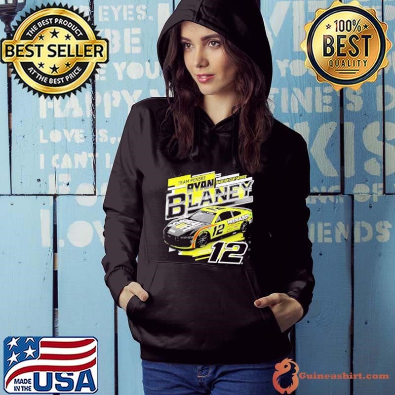 Ryan Blaney Black Draft American professional stock car Hoodie