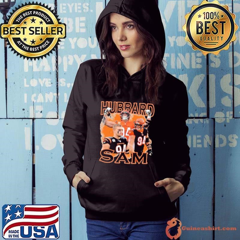 Sam Hubbard American football defensive end for the Cincinnati Bengals Collage Hoodie