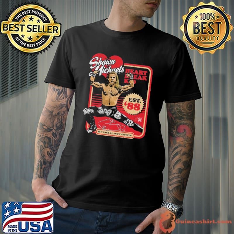 Shawn Michaels 35Th Anniversary Est. 88 Signature American retired professional wrestler Shirt