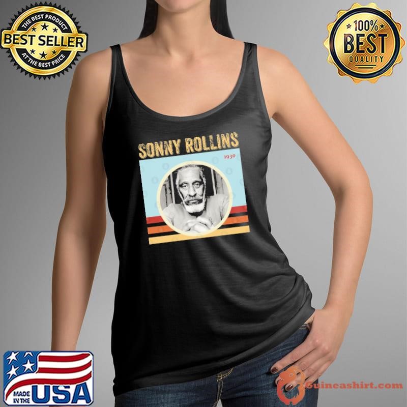 Sonny Rollins 1930 American retired jazz tenor saxophonist Retro Shirt