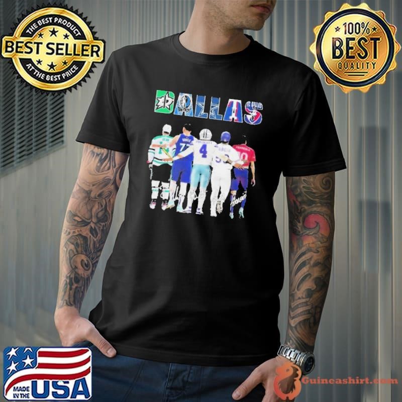Sports In Dallas Stars Abbey Road Team Signatures Unisex