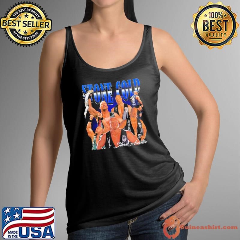 Stone Cold Steve Austin Professional wrestling career Retro Collage Shirt